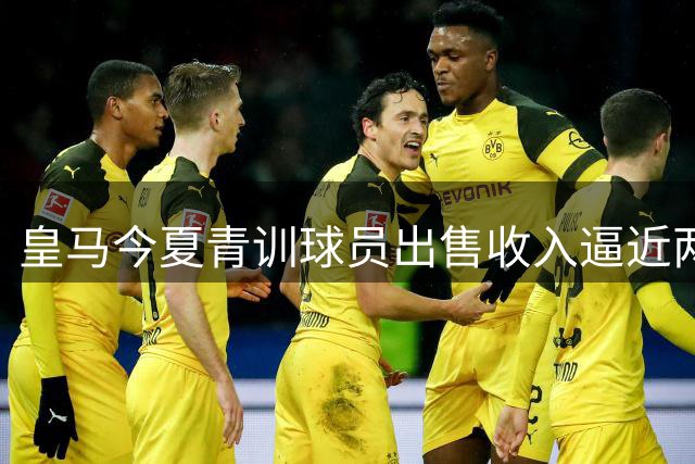 皇马今夏青训球员出售收入逼近两亿欧元